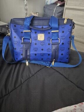 Designer Inspired Handbag Blue